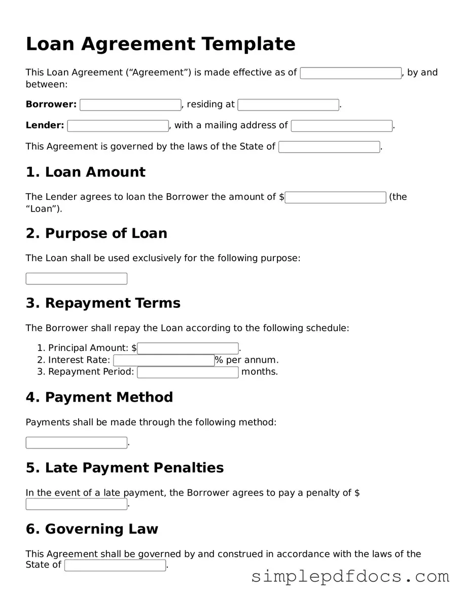 Attorney-Approved Loan Agreement Form