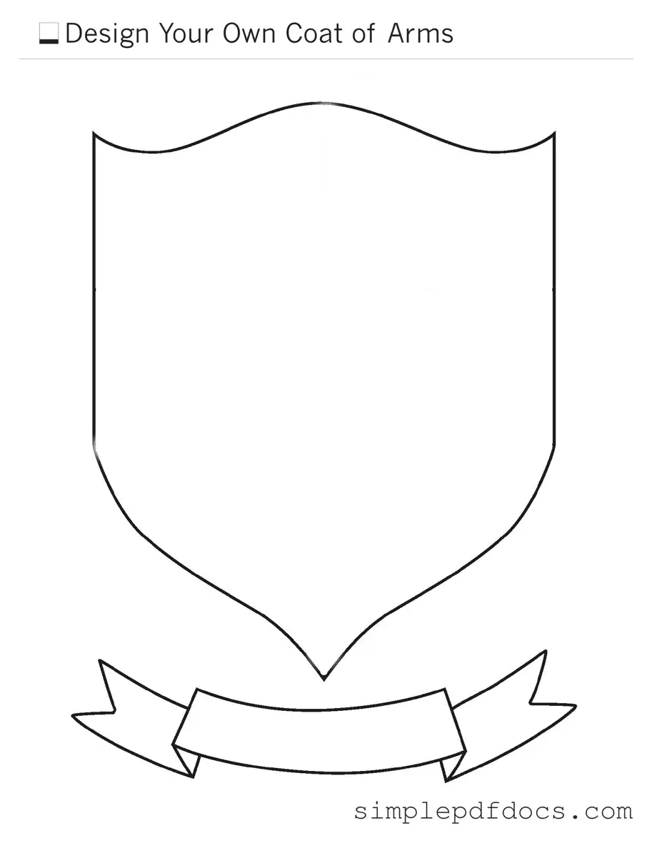 Fill Your Coat Of Arms Form