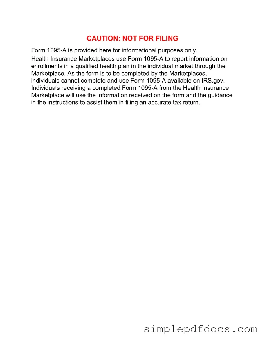 Fill Your IRS 1095-A Form