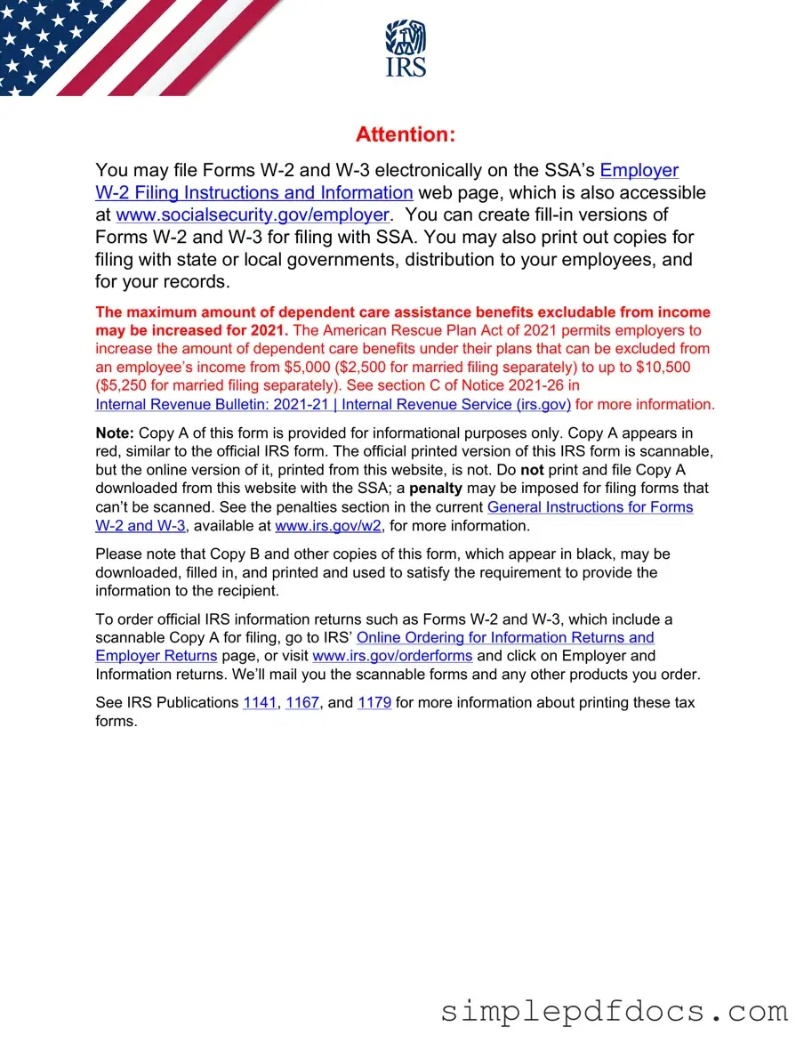 Fill Your IRS W-3 Form