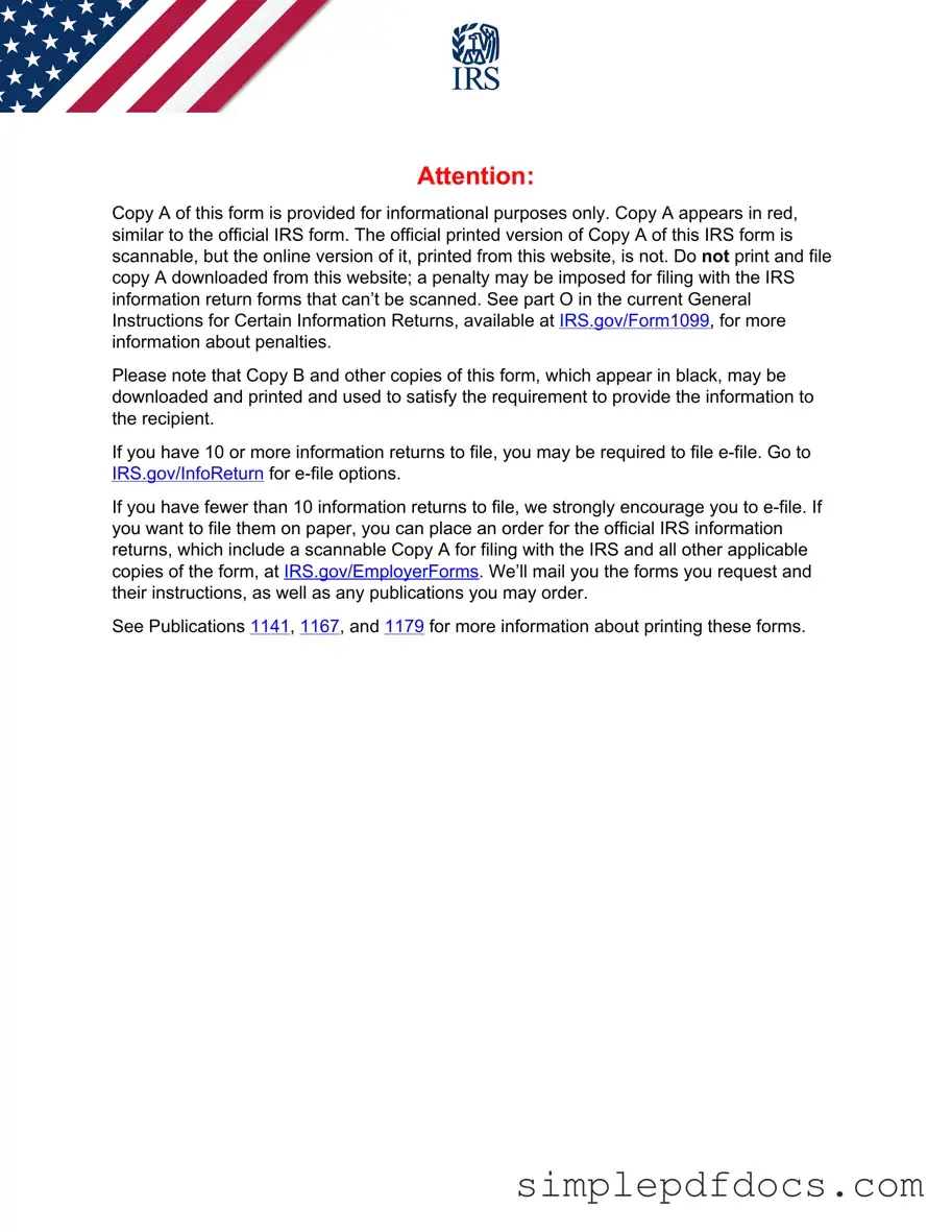 Fill Your IRS 1099-MISC Form