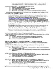 Fill Your Dekalb County Water Application Form