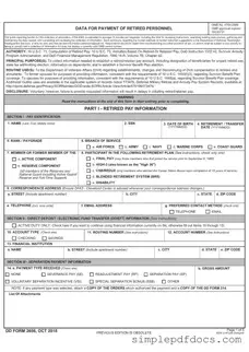 Fill Your DD 2656 Form