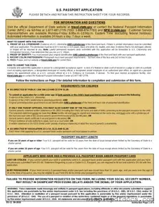 Fill Your DS-11 U.S. Passport application Form