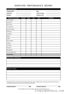 Fill Your Employee Form