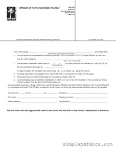 Fill Your Fl Dr 312 Form