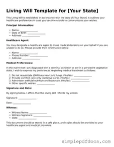Attorney-Approved Living Will Form