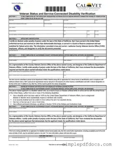 Fill Your Vsd 001 Form