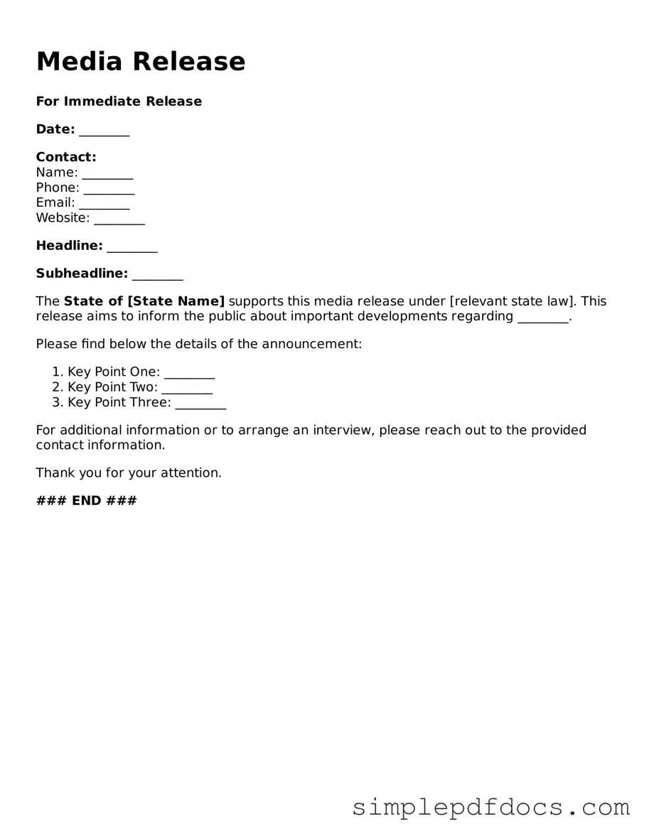 Attorney-Approved Media Release Form